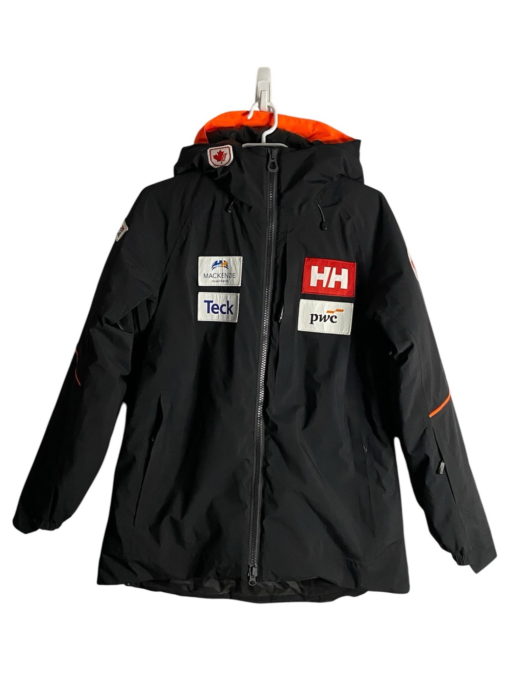 Helly Hansen Women's Black High-Performance Canada Ski Team World Cup Jacket